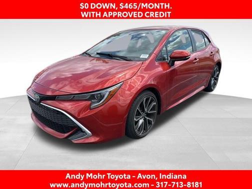 Smoked Paprika Metallic 2019 Toyota Corolla XSE