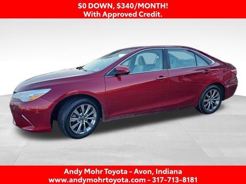 Ruby Flare Pearl 2017 Toyota Camry XLE