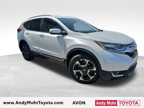 Platinum White Pearl 2019 Honda CR-V Touring