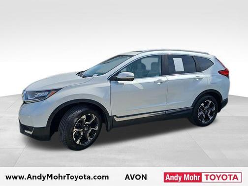 Platinum White Pearl 2019 Honda CR-V Touring