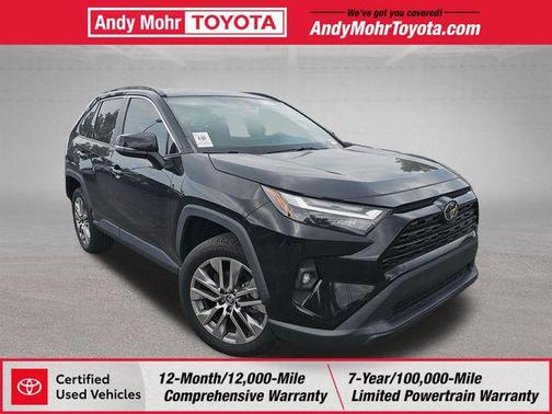 Midnight Black Metallic 2023 Toyota RAV4 XLE Premium