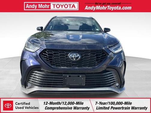 Blueprint 2025 Toyota Highlander XSE