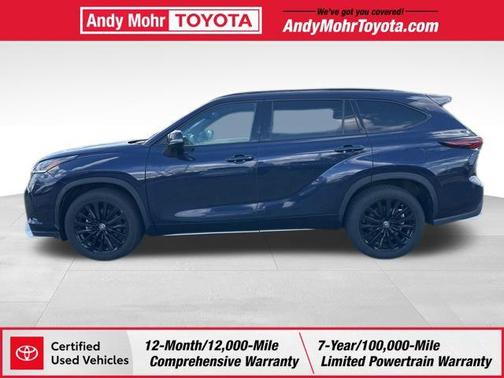 Blueprint 2025 Toyota Highlander XSE