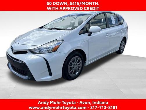 Blizzard Pearl 2016 Toyota Prius v Two