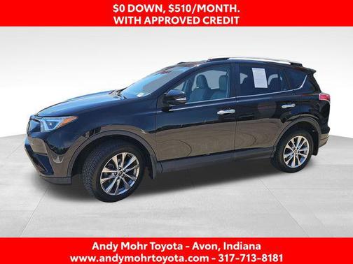 Black 2017 Toyota RAV4 Limited