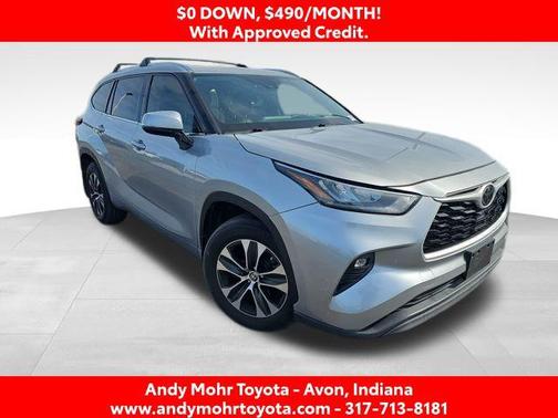 Celestial Silver Metallic 2020 Toyota Highlander XLE