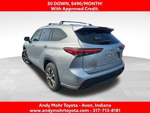 Celestial Silver Metallic 2020 Toyota Highlander XLE