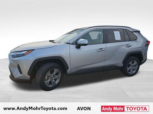 Silver Sky Metallic 2022 Toyota RAV4 Hybrid XLE