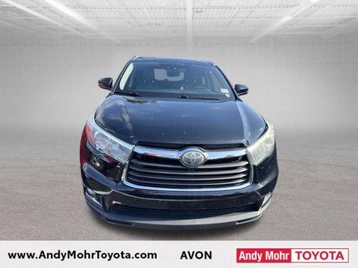 Midnight Black Metallic 2016 Toyota Highlander Limited Platinum