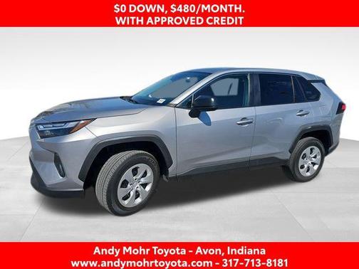 Silver Sky Metallic 2024 Toyota RAV4 LE