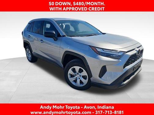 Silver Sky Metallic 2024 Toyota RAV4 LE