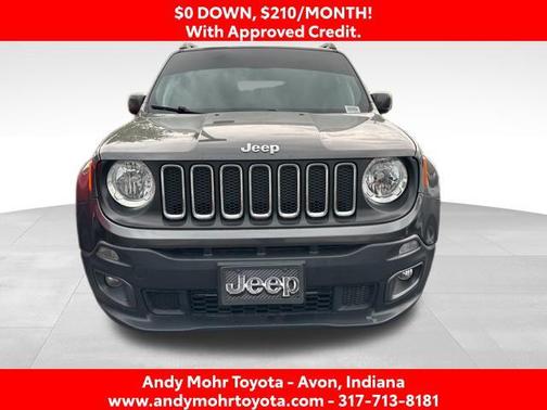 Granite Crystal Metallic Clearcoat 2018 Jeep Renegade Latitude