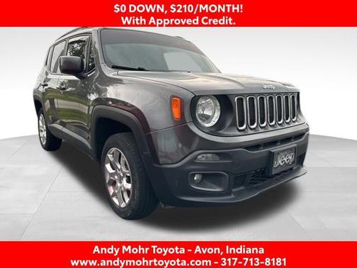 Granite Crystal Metallic Clearcoat 2018 Jeep Renegade Latitude