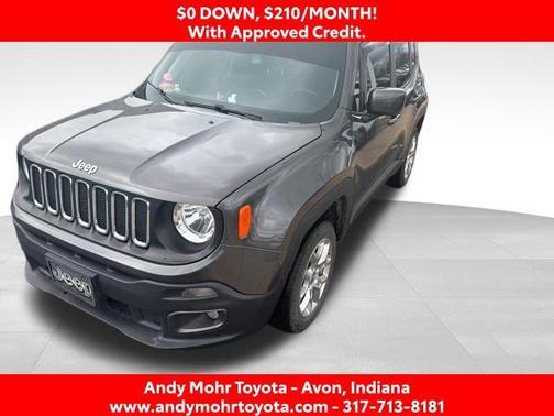 Granite Crystal Metallic Clearcoat 2018 Jeep Renegade Latitude