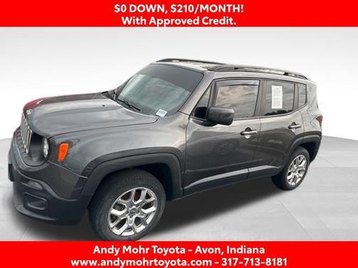 Granite Crystal Metallic Clearcoat 2018 Jeep Renegade Latitude