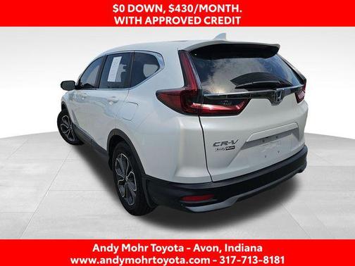 Platinum White Pearl 2021 Honda CR-V EX