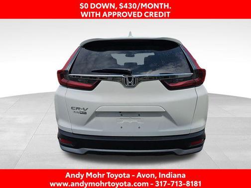 Platinum White Pearl 2021 Honda CR-V EX