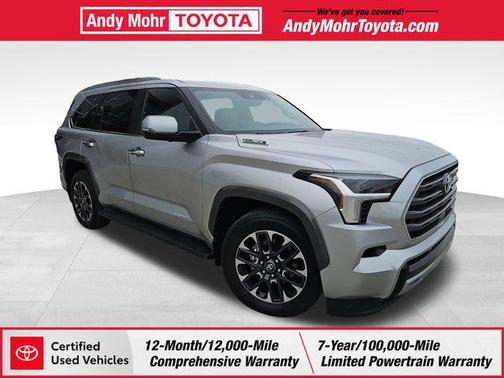 Celestial Silver Metallic 2026 Toyota Sequoia Limited