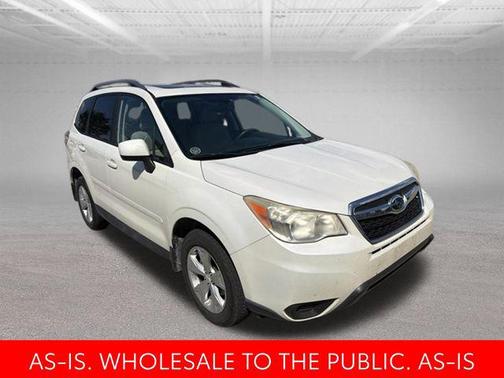 Satin White Pearl 2014 Subaru Forester 2.5i Premium