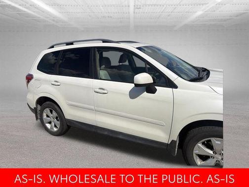 Satin White Pearl 2014 Subaru Forester 2.5i Premium