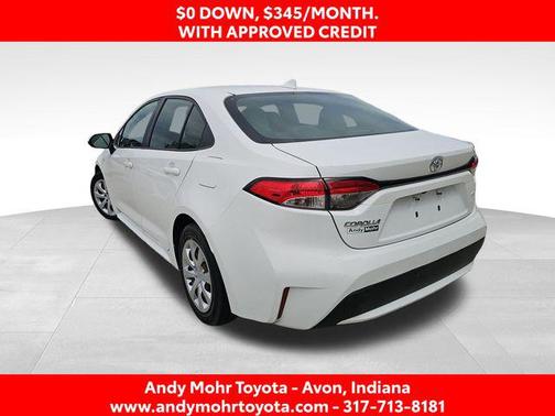 Super White 2021 Toyota Corolla LE