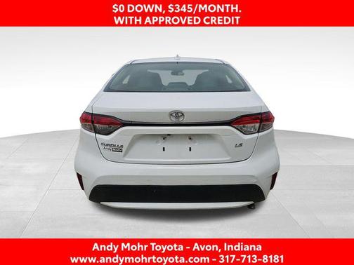 Super White 2021 Toyota Corolla LE