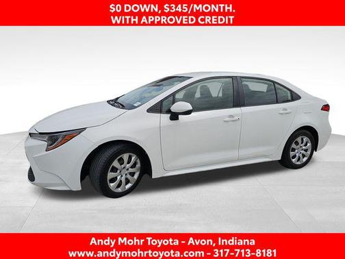 Super White 2021 Toyota Corolla LE