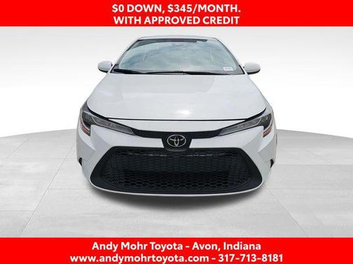 Super White 2021 Toyota Corolla LE