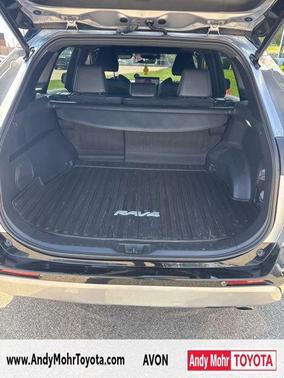 Silver Sky Metallic/Midnight Black Metallic 2023 Toyota RAV4 Hybrid SE