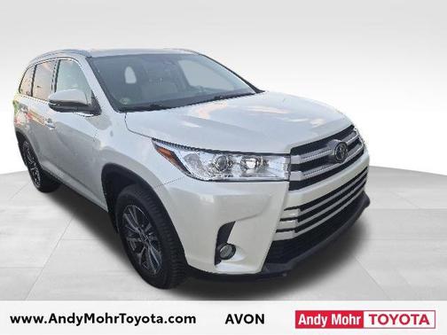 Blizzard Pearl 2019 Toyota Highlander XLE