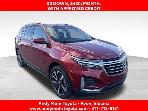 Cherry Red Tintcoat 2022 Chevrolet Equinox Premier w/1LZ