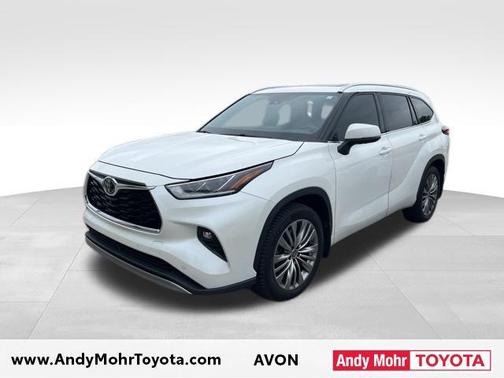 Blizzard Pearl 2021 Toyota Highlander Platinum