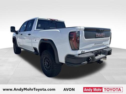 Summit White 2025 GMC Sierra 2500 AT4X