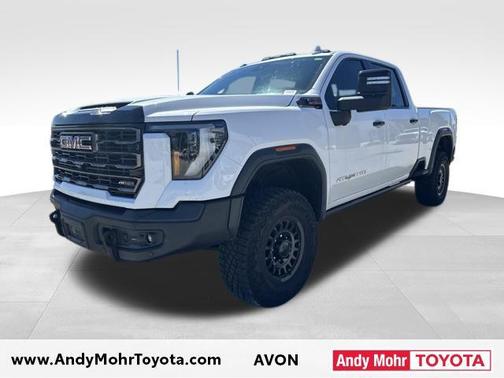 Summit White 2025 GMC Sierra 2500 AT4X