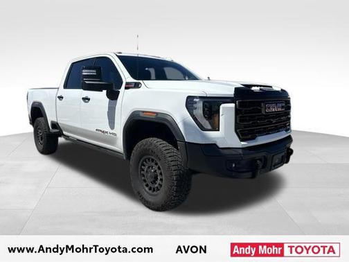 Summit White 2025 GMC Sierra 2500 AT4X
