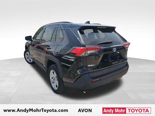 Midnight Black Metallic 2021 Toyota RAV4 Hybrid LE