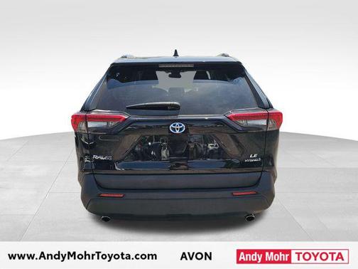 Midnight Black Metallic 2021 Toyota RAV4 Hybrid LE