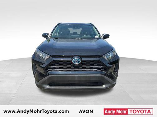 Midnight Black Metallic 2021 Toyota RAV4 Hybrid LE