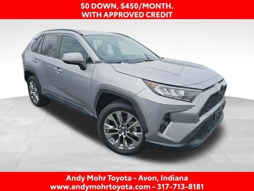 Silver Sky Metallic 2021 Toyota RAV4 XLE Premium
