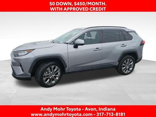 Silver Sky Metallic 2021 Toyota RAV4 XLE Premium
