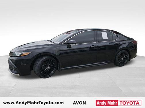 Midnight Black Metallic 2024 Toyota Camry XSE