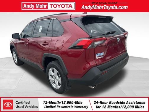 Ruby Flare Pearl 2021 Toyota RAV4 Hybrid XLE