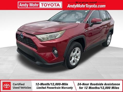 Ruby Flare Pearl 2021 Toyota RAV4 Hybrid XLE