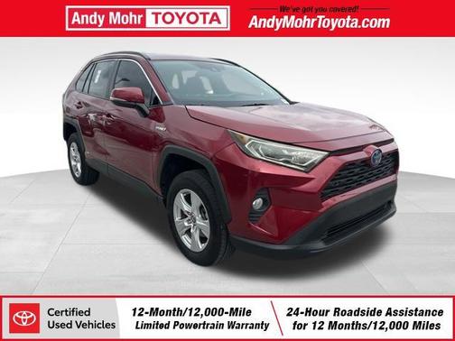 Ruby Flare Pearl 2021 Toyota RAV4 Hybrid XLE
