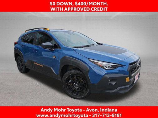 Geyser Blue Pearl 2024 Subaru Crosstrek Wilderness