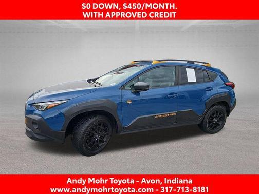 Geyser Blue Pearl 2024 Subaru Crosstrek Wilderness