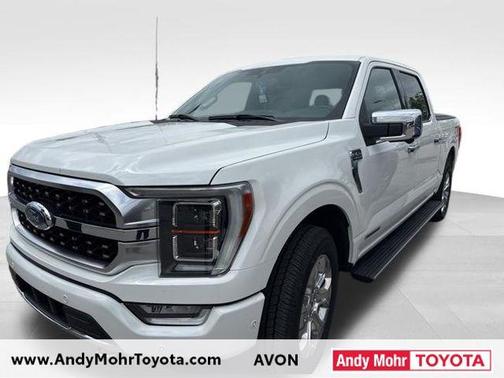 Star White Metallic Tri-Coat 2021 Ford F-150 Platinum