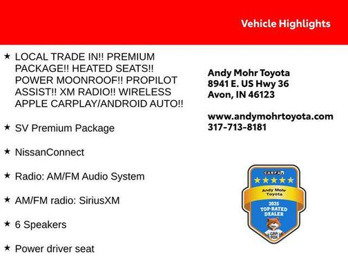 Gun Metallic 2023 Nissan Altima 2.5 SV