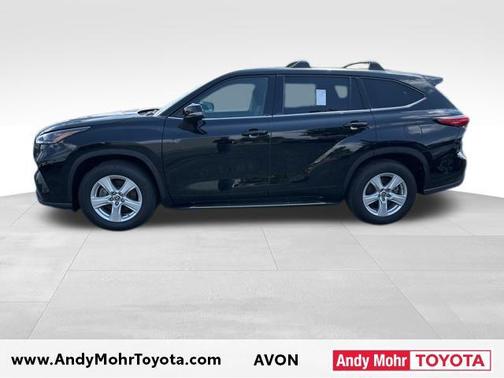 Midnight Black Metallic 2021 Toyota Highlander L