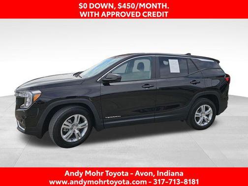 Ebony Twilight Metallic 2024 GMC Terrain SLE